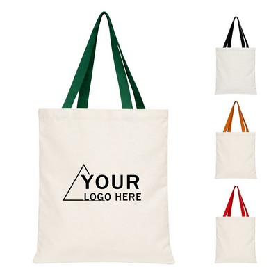 Canvas Shopping Tote Bag Durable 14 Oz Canvas