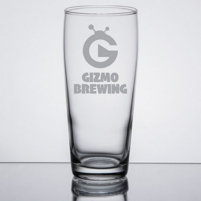 Laser Engraved Libbey® 14816HT 16 oz. Rim Tempered Pub Glass