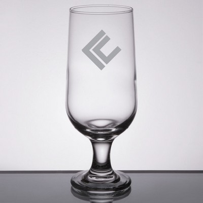Laser Engraved Libbey® 3728 Embassy 12 oz. Stemmed Pilsner Glass