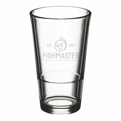Laser Engraved Acopa Select 16 oz. Stackable Cooler / Mixing Glass