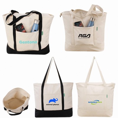 Budget Various Cotton Canvas Boat Tote Bag