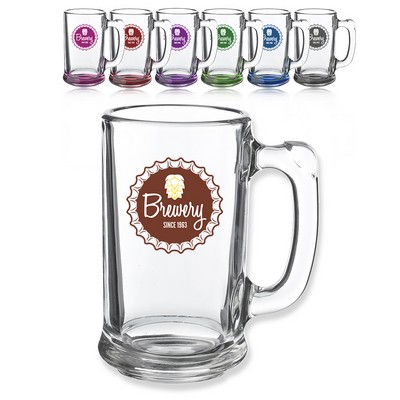 14 oz. Glass Beer Mugs