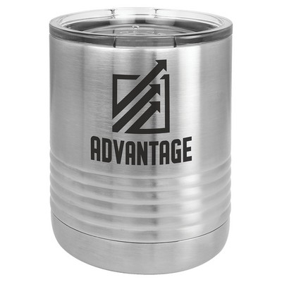 Polar Camel 10 oz. Stainless Steel Vacuum Insulated Ringneck Tumbler with Clear Lid