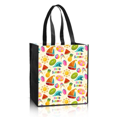 Non Woven Laminated Tote Bag 13" X 15" X 10"