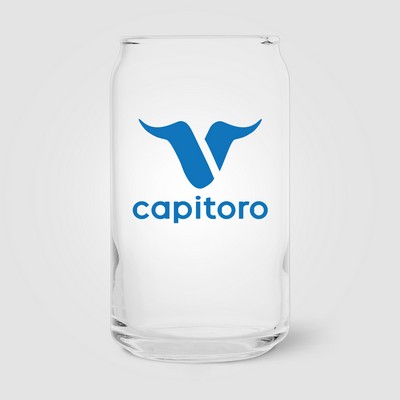 Hops Beer Glass - 16 oz. - Silkscreen