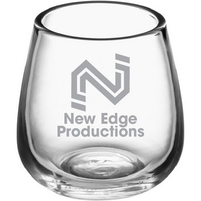 Laser Engraved Pangea 13 oz. Stemless Wine Glass